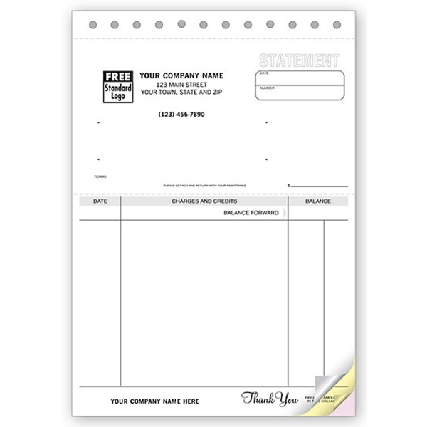 Statements, Classic Unlined Carbonless - Statements, Classic Unlined Carbonless - Image 0 of 0