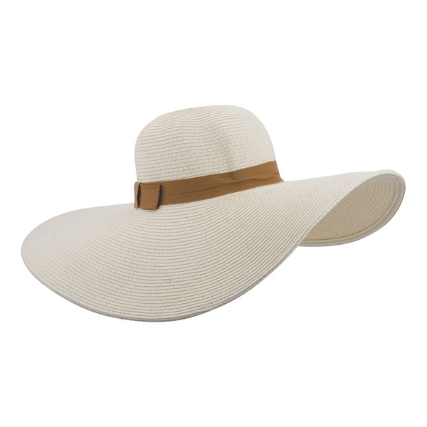 Ladies' Toyo Braid Sun Hat - Ladies' Toyo Braid Sun Hat - Image 2 of 2