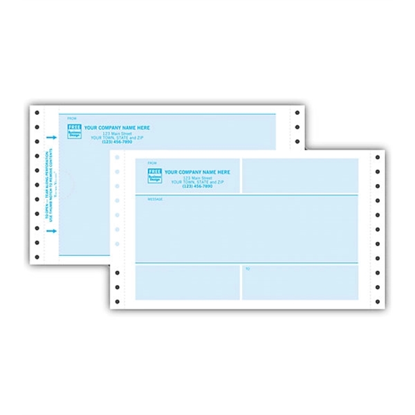 Self-Mailer, Continuous One-Way - Self-Mailer, Continuous One-Way - Image 0 of 1