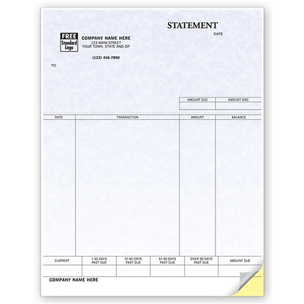 Statements, Laser, Parchment, With Perforation - Statements, Laser, Parchment, With Perforation - Image 0 of 1