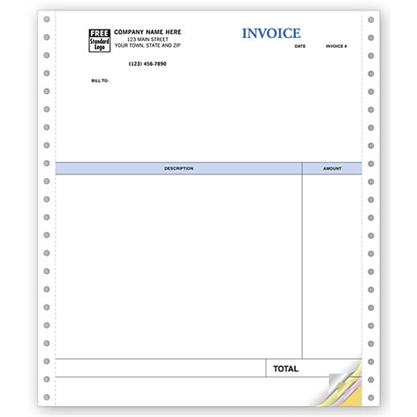 Invoices, Professional, Continuous, Classic - Invoices, Professional, Continuous, Classic - Image 0 of 0