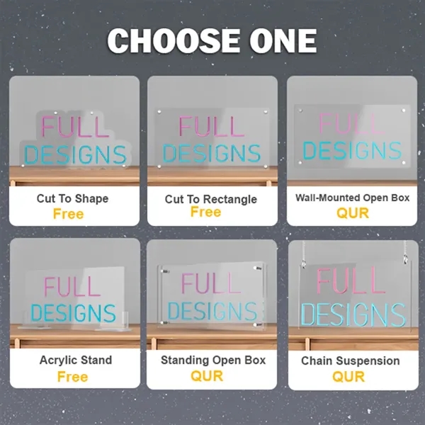 Custom Hollow-out Backboard Neon Signs - Custom Hollow-out Backboard Neon Signs - Image 5 of 14