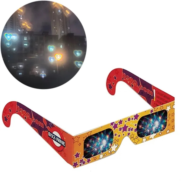 3D Paper Diffraction Glasses - 3D Paper Diffraction Glasses - Image 0 of 5