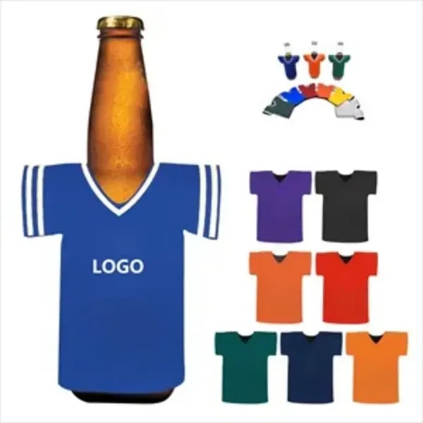 Sport Shirt Bottle Cooler - Sport Shirt Bottle Cooler - Image 1 of 4
