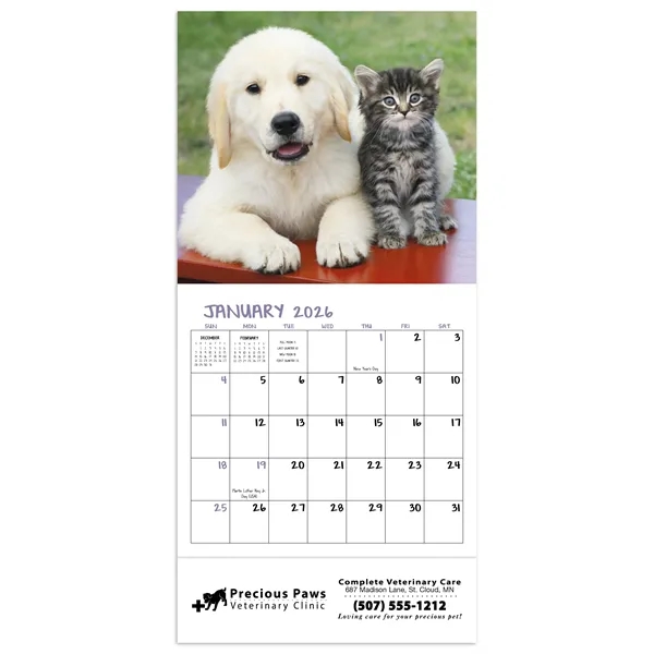 Good Value™ Puppies & Kittens - Mini Calendar - Good Value™ Puppies & Kittens - Mini Calendar - Image 4 of 5