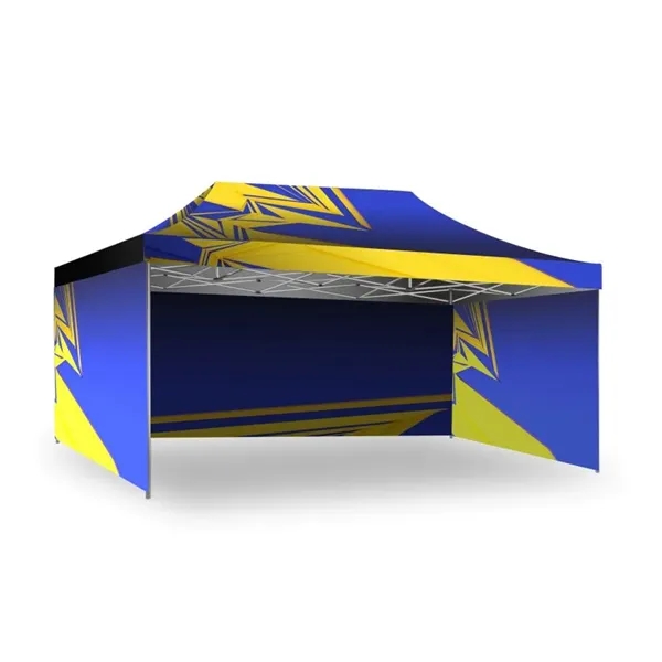 Tent 20' x 10', UV Print, Complete, with 2 Full Walls - Tent 20' x 10', UV Print, Complete, with 2 Full Walls - Image 0 of 0