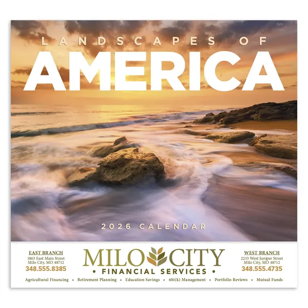 Good Value™ Landscapes of America - Stapled Calendar - Good Value™ Landscapes of America - Stapled Calendar - Image 6 of 6