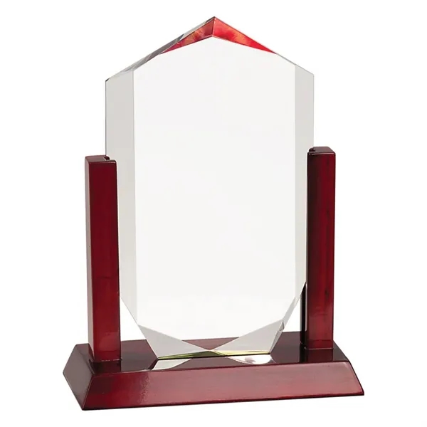9" Clear Royal Crown Acrylic Award - 9" Clear Royal Crown Acrylic Award - Image 1 of 1