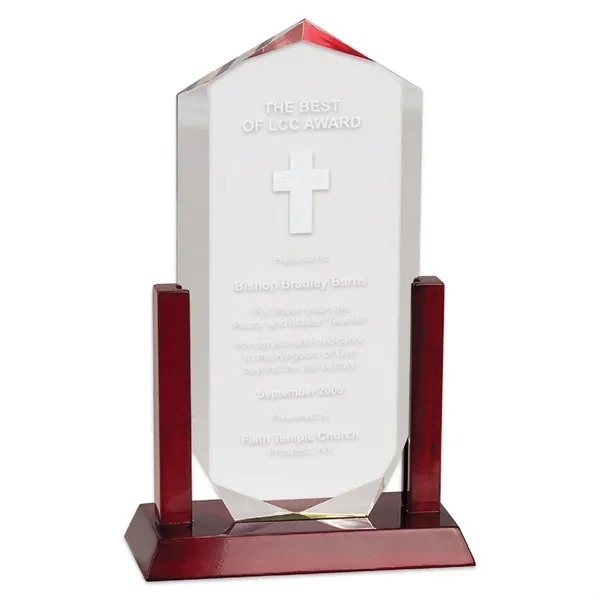 11" Clear Royal Crown Acrylic Award - 11" Clear Royal Crown Acrylic Award - Image 0 of 1