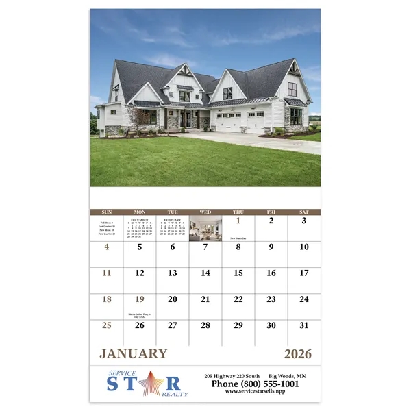 Good Value™ Welcome Home - Stapled Calendar - Good Value™ Welcome Home - Stapled Calendar - Image 3 of 6