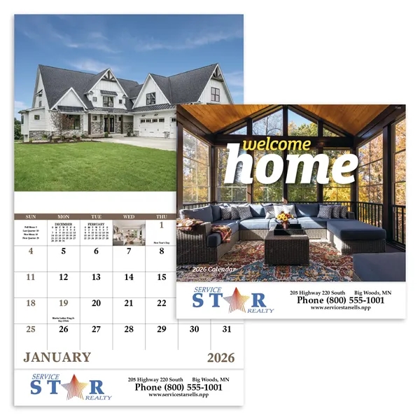 Good Value™ Welcome Home - Stapled Calendar - Good Value™ Welcome Home - Stapled Calendar - Image 5 of 6