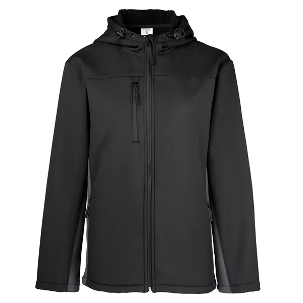 Men's Hooded Core Soft Shell Jacket - Men's Hooded Core Soft Shell Jacket - Image 4 of 7