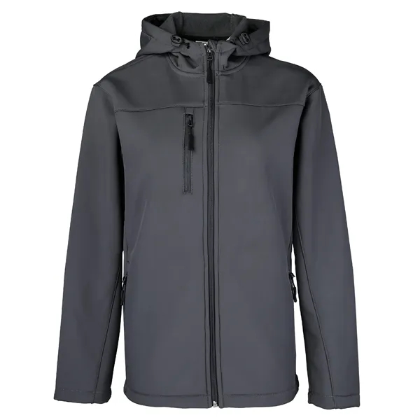 Men's Hooded Core Soft Shell Jacket - Men's Hooded Core Soft Shell Jacket - Image 7 of 7