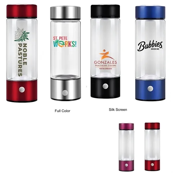 Electric Hydrogen Generator Office Water Bottle Ionizer Cup - Electric Hydrogen Generator Office Water Bottle Ionizer Cup - Image 0 of 10