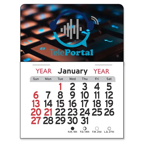 Adhesive Peel-N-Stick® Calendar - Rectangle - Adhesive Peel-N-Stick® Calendar - Rectangle - Image 28 of 29