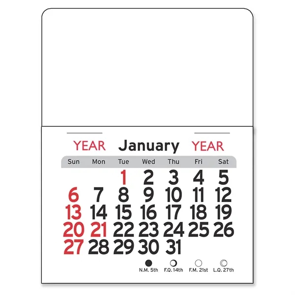 Adhesive Peel-N-Stick® Calendar - Rectangle - Adhesive Peel-N-Stick® Calendar - Rectangle - Image 29 of 29