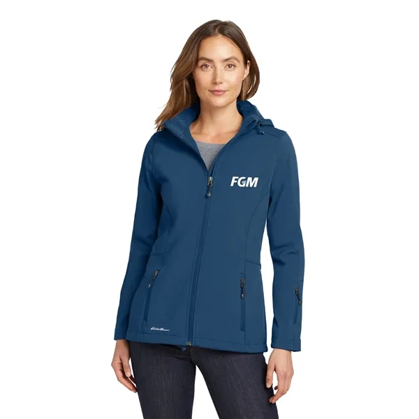 Eddie Bauer® Women's Hooded Soft Shell Parka - Eddie Bauer® Women's Hooded Soft Shell Parka - Image 0 of 3