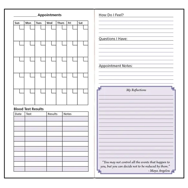 Cancer Recovery Book 4" x 8" - Cancer Recovery Book 4" x 8" - Image 2 of 5