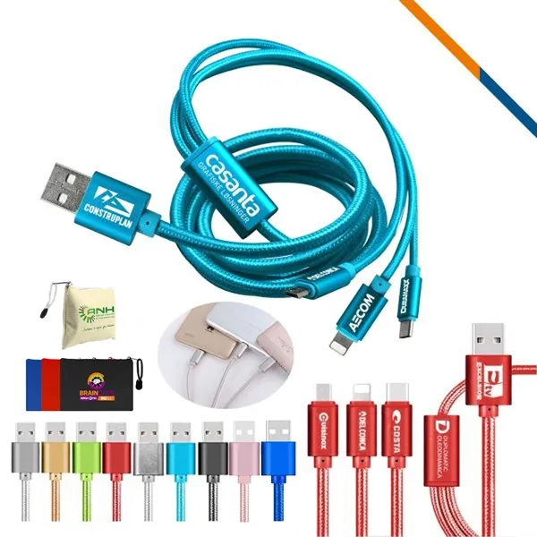 Rugger 3 in1 Charging Cable - Rugger 3 in1 Charging Cable - Image 0 of 9