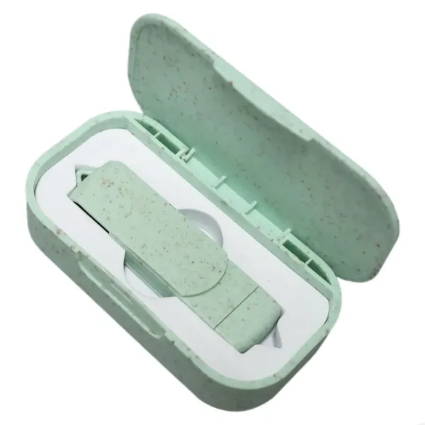 Custom Eco-Friendly Wheat Straw USB Drive, USB 3.0 - Custom Eco-Friendly Wheat Straw USB Drive, USB 3.0 - Image 5 of 6