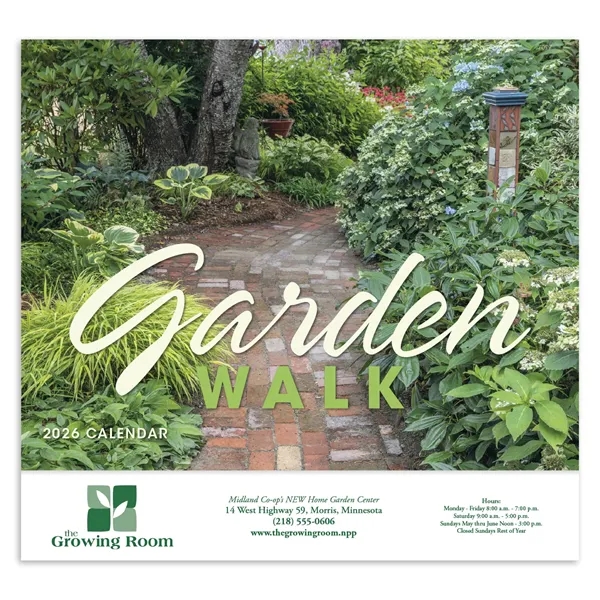 Good Value™ Garden Walk - Stapled Calendar - Good Value™ Garden Walk - Stapled Calendar - Image 3 of 6