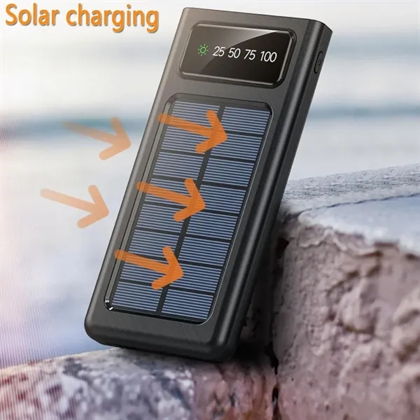 20000mAh Portable Power Bank Solar Charger - 20000mAh Portable Power Bank Solar Charger - Image 4 of 6