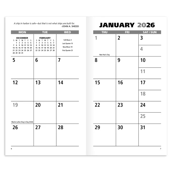 Good Value™ Value Monthly Pocket Planner - Good Value™ Value Monthly Pocket Planner - Image 12 of 12