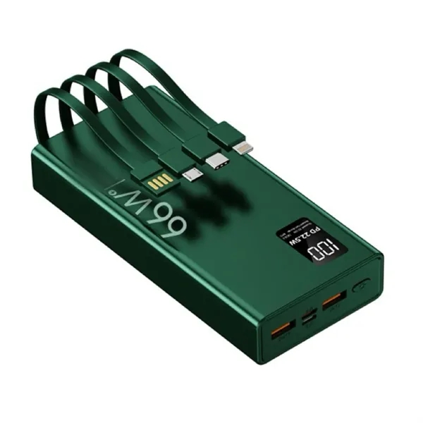 66W Power Bank 20000mAh USB PD Fast Charging Power Banks - 66W Power Bank 20000mAh USB PD Fast Charging Power Banks - Image 2 of 5