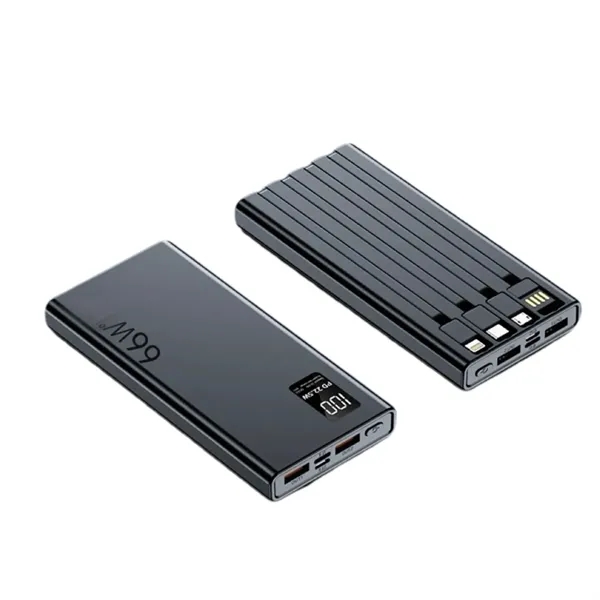 66W Power Bank 20000mAh USB PD Fast Charging Power Banks - 66W Power Bank 20000mAh USB PD Fast Charging Power Banks - Image 3 of 5