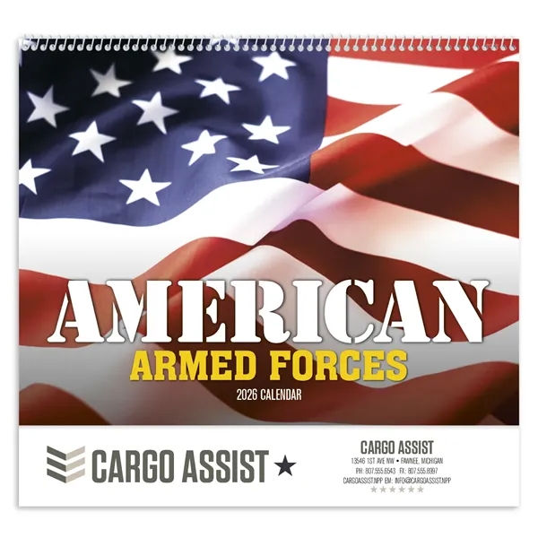 Good Value™ American Armed Forces - Spiral Calendar - Good Value™ American Armed Forces - Spiral Calendar - Image 6 of 6