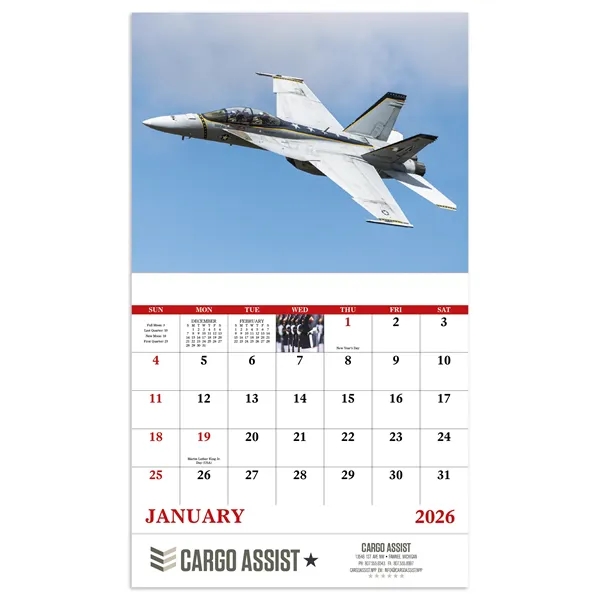 Good Value™ American Armed Forces - Stapled Calendar - Good Value™ American Armed Forces - Stapled Calendar - Image 4 of 6
