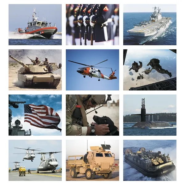 Good Value™ American Armed Forces - Stapled Calendar - Good Value™ American Armed Forces - Stapled Calendar - Image 5 of 6