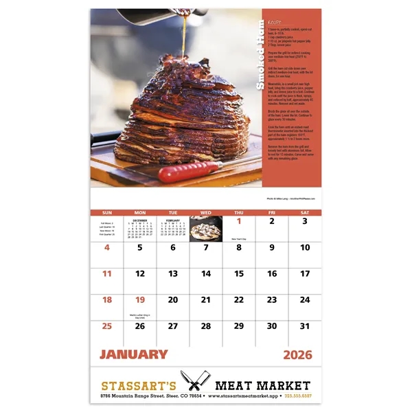 Good Value™ Grilling - Stapled Calendar - Good Value™ Grilling - Stapled Calendar - Image 3 of 6