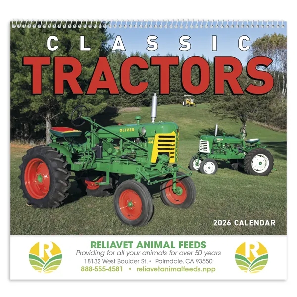 Good Value™ Classic Tractor - Spiral Calendar - Good Value™ Classic Tractor - Spiral Calendar - Image 6 of 6
