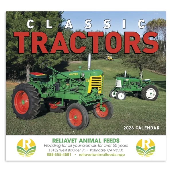 Good Value™ Classic Tractor - Stapled Calendar - Good Value™ Classic Tractor - Stapled Calendar - Image 5 of 5