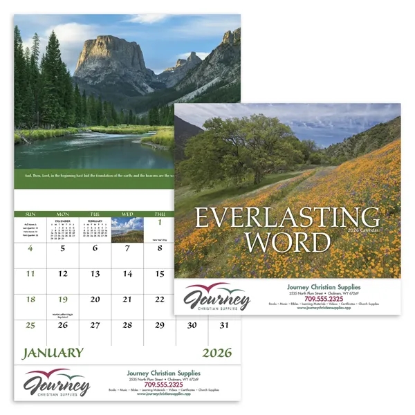 Good Value™ Everlasting Word - Stapled Calendar - Good Value™ Everlasting Word - Stapled Calendar - Image 5 of 6