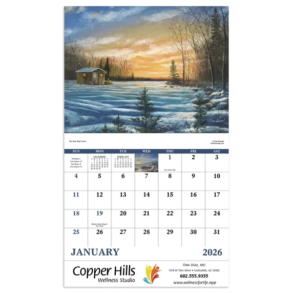 Good Value™ Scenic Memories - Stapled Calendar - Good Value™ Scenic Memories - Stapled Calendar - Image 4 of 6