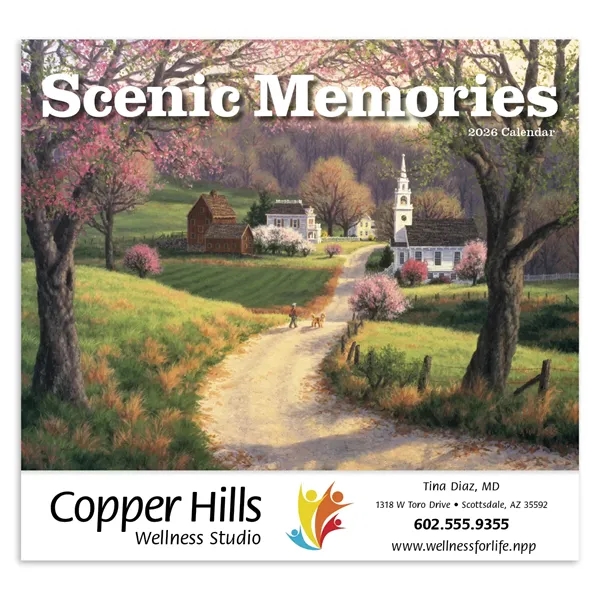 Good Value™ Scenic Memories - Stapled Calendar - Good Value™ Scenic Memories - Stapled Calendar - Image 6 of 6