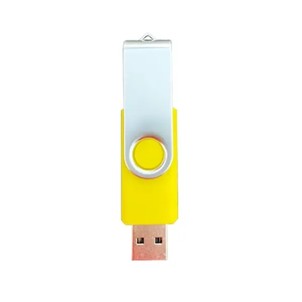 4GB Metal Swivel USB Flash Drive - 4GB Metal Swivel USB Flash Drive - Image 0 of 3