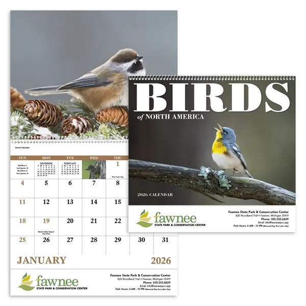 Good Value™ Birds of North America - Spiral Calendar - Good Value™ Birds of North America - Spiral Calendar - Image 5 of 6