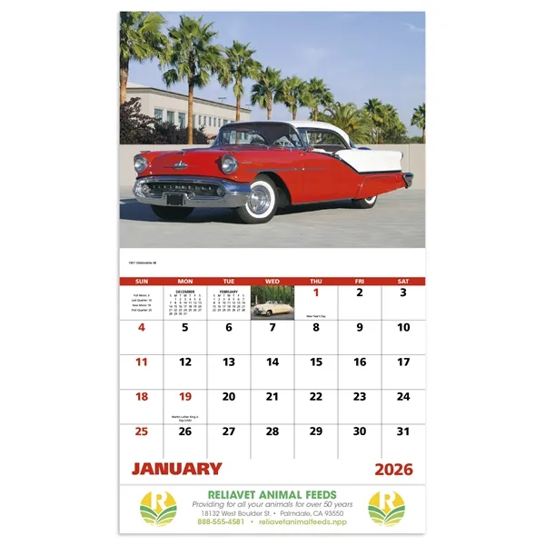 Good Value™ Classic Autos - Stapled Calendar - Good Value™ Classic Autos - Stapled Calendar - Image 3 of 6