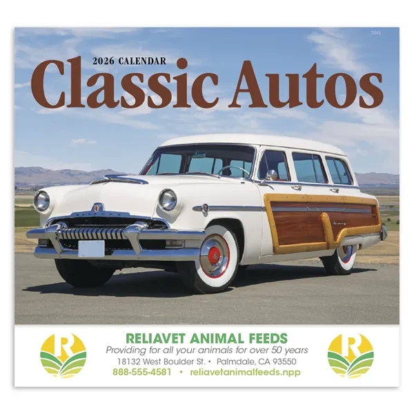 Good Value™ Classic Autos - Stapled Calendar - Good Value™ Classic Autos - Stapled Calendar - Image 6 of 6