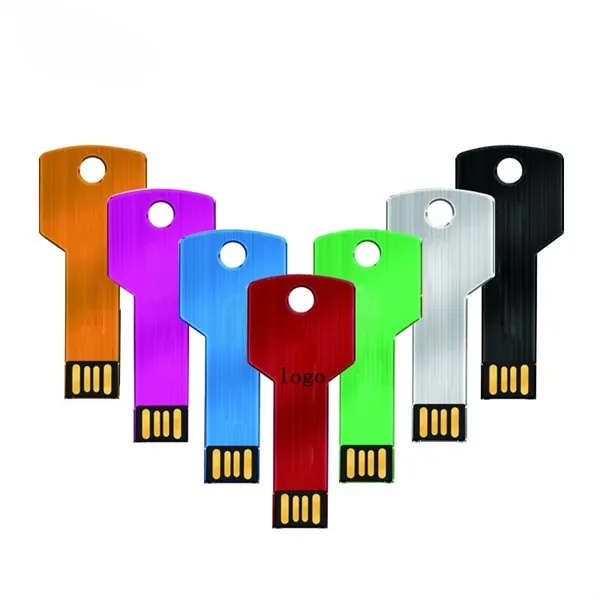 Metal Key Shaped USB Drive - Metal Key Shaped USB Drive - Image 0 of 0