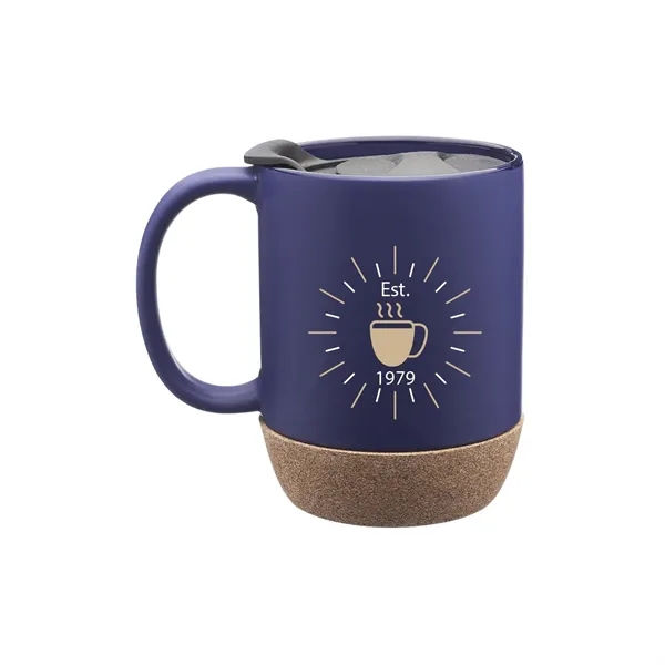 Ceramic Mug with Cork Bottom, 13 oz. - Ceramic Mug with Cork Bottom, 13 oz. - Image 0 of 11