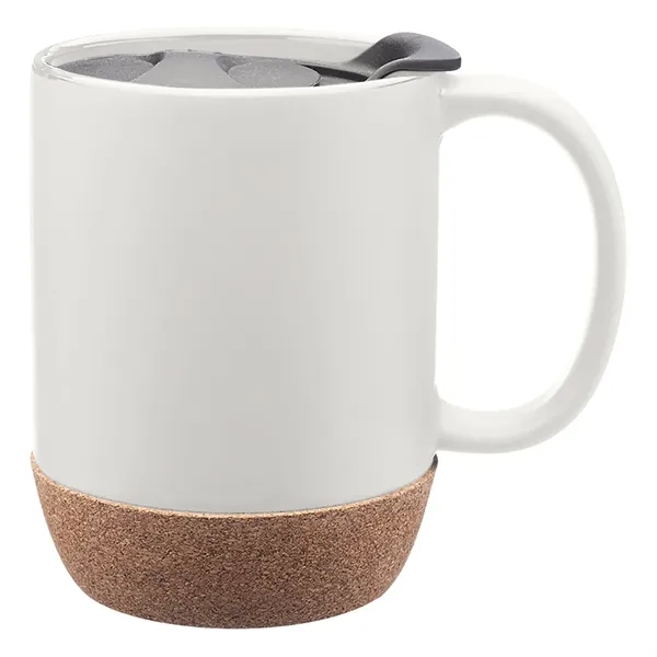 Ceramic Mug with Cork Bottom, 13 oz. - Ceramic Mug with Cork Bottom, 13 oz. - Image 8 of 11