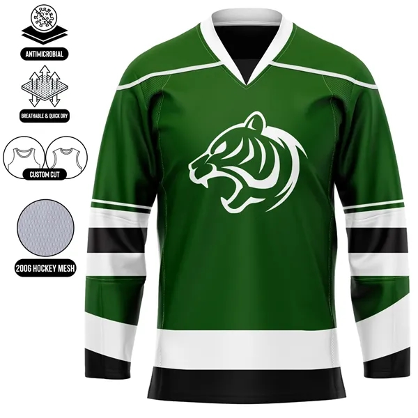Men's & Kids' Ice Hockey Jersey - Men's & Kids' Ice Hockey Jersey - Image 3 of 4