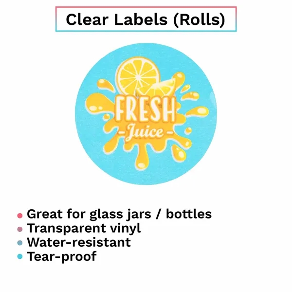 Stickers - Clear Labels - Stickers - Clear Labels - Image 2 of 7