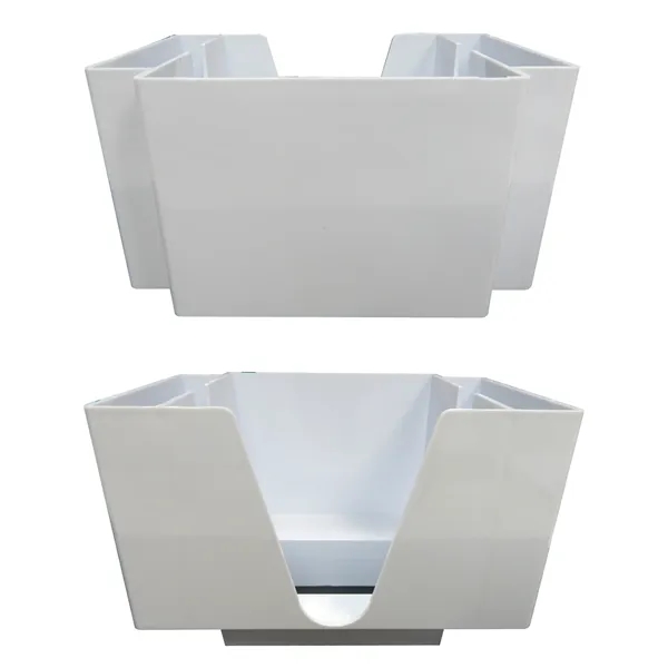 Black Plastic Napkin Caddy - Black Plastic Napkin Caddy - Image 3 of 3