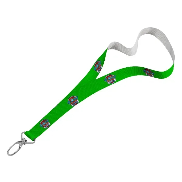 Matte Polyester Lanyard Single Sided Print - 0.79 x 37.4in - Matte Polyester Lanyard Single Sided Print - 0.79 x 37.4in - Image 0 of 3