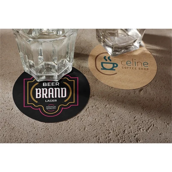 Kraft & Epic Black Coasters - Kraft & Epic Black Coasters - Image 1 of 1